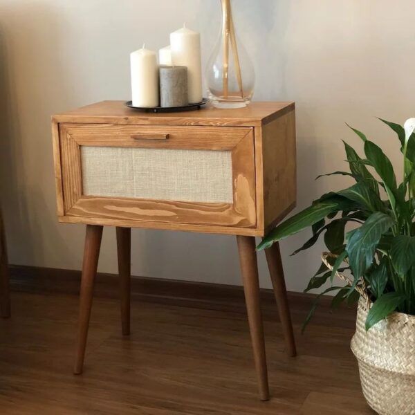 Pallet Bedside Table