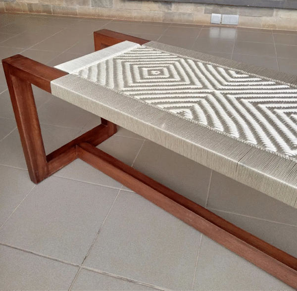 Imara Woven Bench