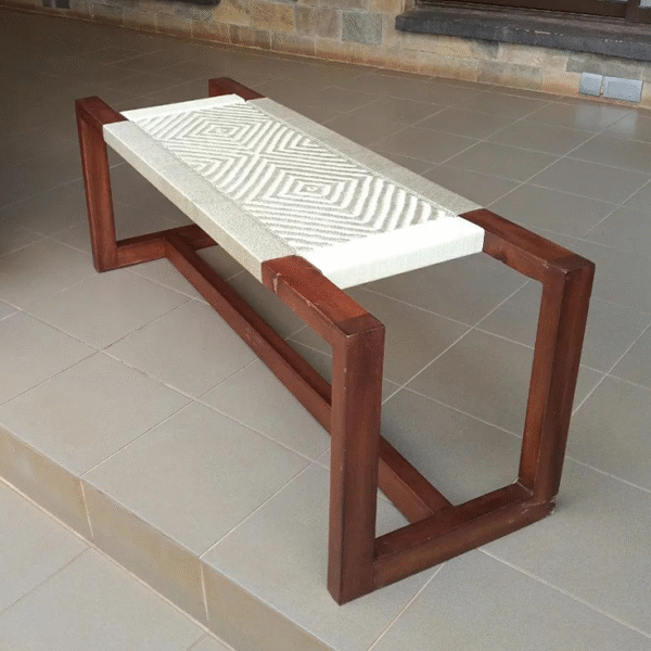 Imara Woven Bench