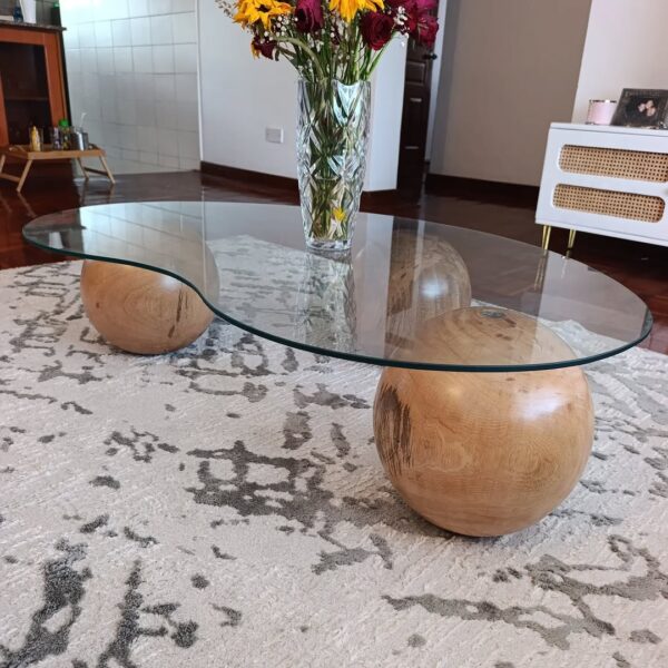 Bean Shaped Lotus Coffee Table