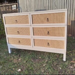 Savannah Cane Dresser
