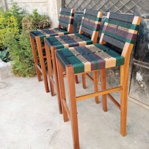 Heritage Weave Bar Stools