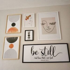 Be Still & Abstract Harmony Wall Set
