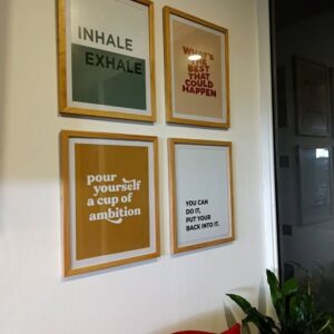 Motivational Quartet Frame Set