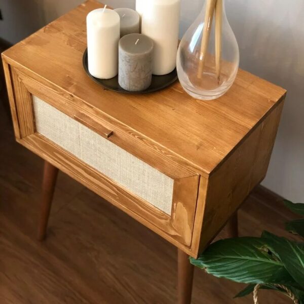 Pallet Bedside Table