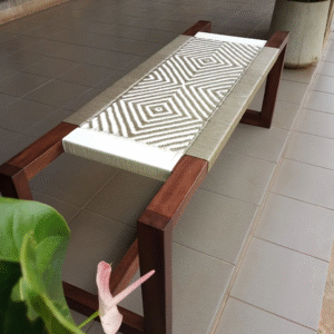 Imara Woven Bench