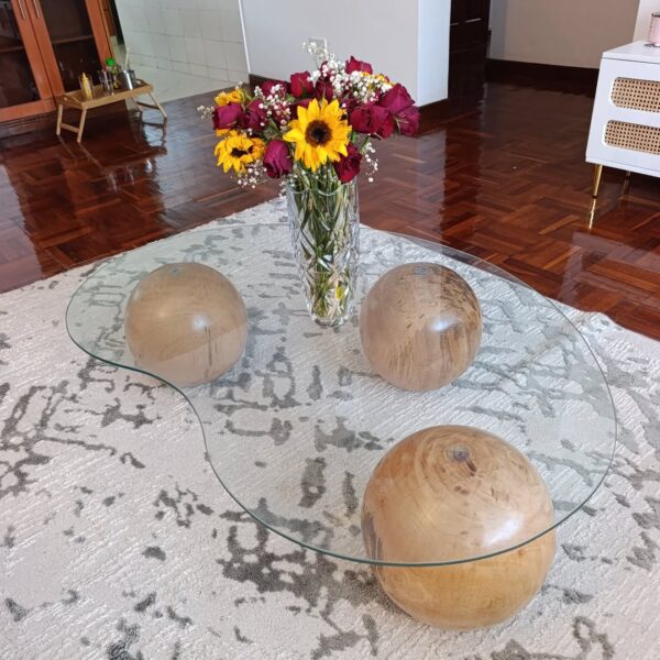 Bean Shaped Lotus Coffee Table