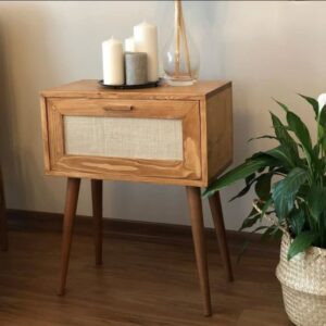 Pallet Bedside Table