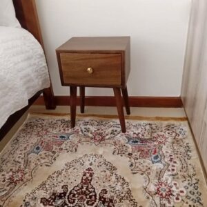 Haven Brass Accent Nightstand