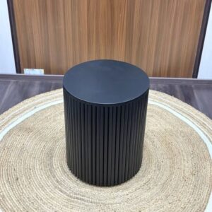 Luna Ribbed Side Table