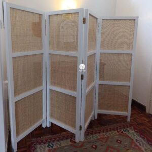 Rattan Weave Room Divider