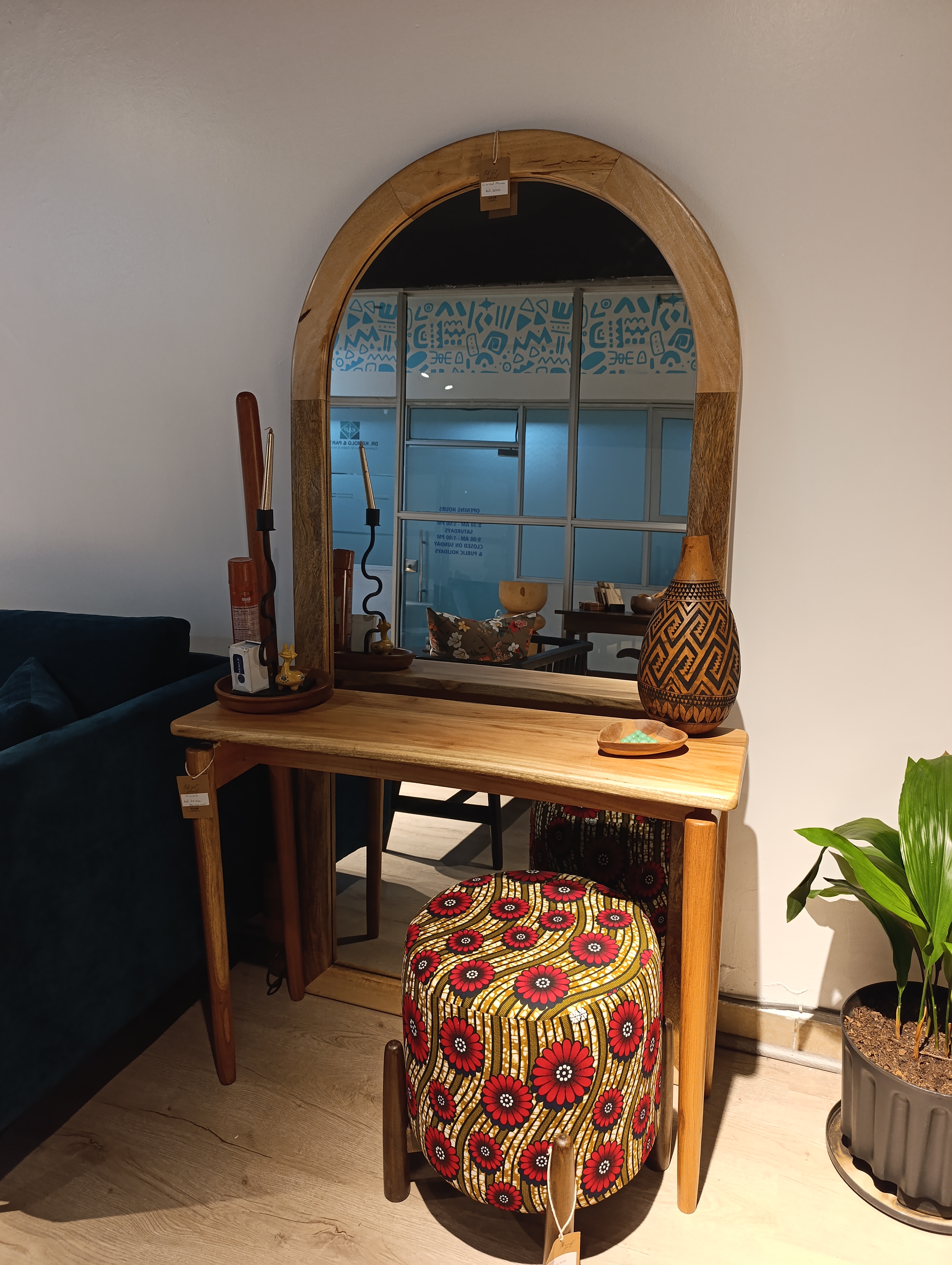 Arched Full-Length Mirror