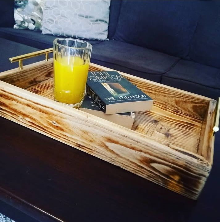 Rustic Charm Serving Tray
