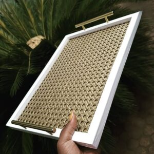 Rattan Haven Serving Tray