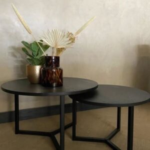 Noir Nesting Coffee Tables
