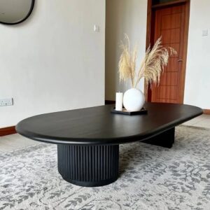 Obsidian Oval Coffee Table