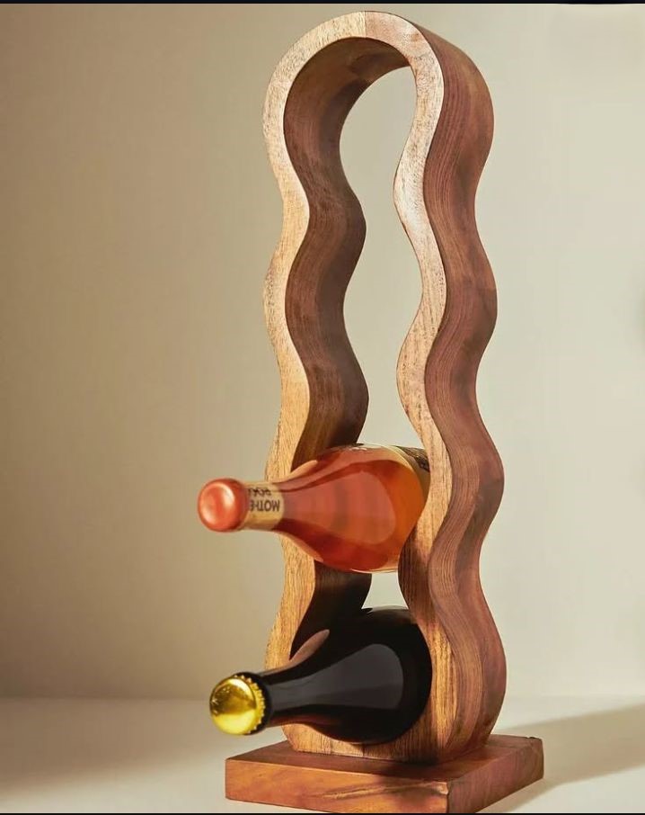 Wavy Wine Rack