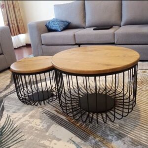 Oslo Wire Nesting Coffee Tables